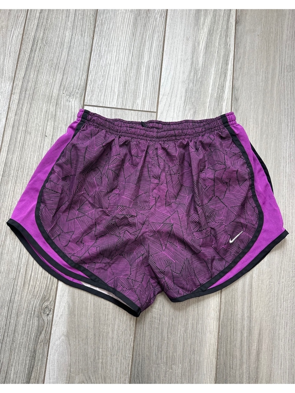 Nike Dri-FIT Athletic Running Shorts Purple Medium